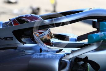 World © Octane Photographic Ltd. Formula 1 – Winter Testing - Test 2 - Day 2. Mercedes AMG Petronas Motorsport AMG F1 W10 EQ Power+ - Lewis Hamilton. Circuit de Barcelona-Catalunya. Wednesday 27th February 2019.