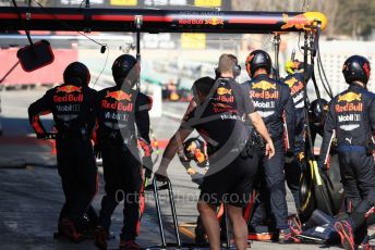 World © Octane Photographic Ltd. Formula 1 – Winter Testing - Test 2 - Day 2. Aston Martin Red Bull Racing RB15 – Max Verstappen. Circuit de Barcelona-Catalunya. Wednesday 27th February 2019.