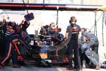 World © Octane Photographic Ltd. Formula 1 – Winter Testing - Test 2 - Day 2. Aston Martin Red Bull Racing RB15 – Max Verstappen. Circuit de Barcelona-Catalunya. Wednesday 27th February 2019.