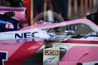 World © Octane Photographic Ltd. Formula 1 – Winter Testing - Test 2 - Day 2. SportPesa Racing Point RP19 - Sergio Perez. Circuit de Barcelona-Catalunya. Wednesday 27th February 2019.