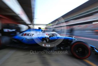 World © Octane Photographic Ltd. Formula 1 – Winter Testing - Test 2 - Day 2. ROKiT Williams Racing – Robert Kubica. Circuit de Barcelona-Catalunya. Wednesday 27th February 2019.