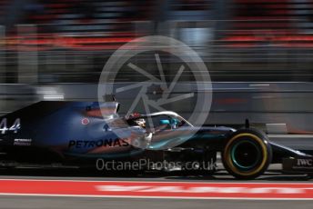 World © Octane Photographic Ltd. Formula 1 – Winter Testing - Test 2 - Day 2. Mercedes AMG Petronas Motorsport AMG F1 W10 EQ Power+ - Lewis Hamilton. Circuit de Barcelona-Catalunya. Wednesday 27th February 2019.