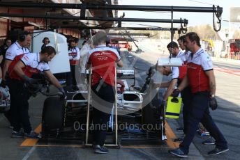 World © Octane Photographic Ltd. Formula 1 – Winter Testing - Test 2 - Day 2. Alfa Romeo Racing C38 – Kimi Raikkonen. Circuit de Barcelona-Catalunya. Wednesday 27th February 2019.