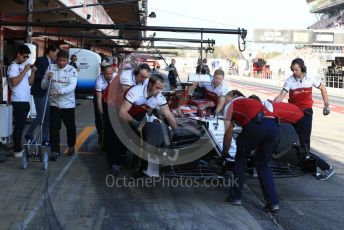 World © Octane Photographic Ltd. Formula 1 – Winter Testing - Test 2 - Day 2. Alfa Romeo Racing C38 – Kimi Raikkonen. Circuit de Barcelona-Catalunya. Wednesday 27th February 2019.