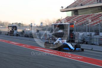 World © Octane Photographic Ltd. Formula 1 – Winter Testing - Test 2 - Day 3. ROKiT Williams Racing – George Russell. Circuit de Barcelona-Catalunya. Thursday 28th February 2019.