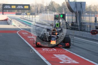 World © Octane Photographic Ltd. Formula 1 – Winter Testing - Test 2 - Day 3. Aston Martin Red Bull Racing RB15 – Pierre Gasly. Circuit de Barcelona-Catalunya. Thursday 28th February 2019.