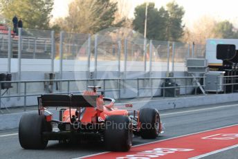 World © Octane Photographic Ltd. Formula 1 – Winter Testing - Test 2 - Day 3. Scuderia Ferrari SF90 – Charles Leclerc. Circuit de Barcelona-Catalunya. Thursday 28th February 2019.