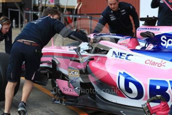 World © Octane Photographic Ltd. Formula 1 – Winter Testing - Test 2 - Day 3. SportPesa Racing Point RP19 – Lance Stroll. Circuit de Barcelona-Catalunya. Thursday 28th February 2019.