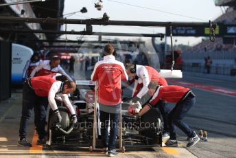 World © Octane Photographic Ltd. Formula 1 – Winter Testing - Test 2 - Day 3. Alfa Romeo FRacing C38 – Antonio Giovinazzi. Circuit de Barcelona-Catalunya. Thursday 28th February 2019.