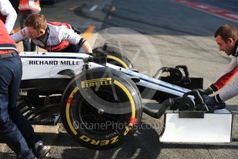 World © Octane Photographic Ltd. Formula 1 – Winter Testing - Test 2 - Day 3. Alfa Romeo Racing C38 – Antonio Giovinazzi. Circuit de Barcelona-Catalunya. Thursday 28th February 2019.