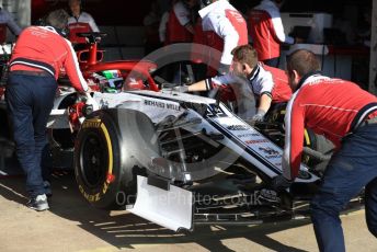 World © Octane Photographic Ltd. Formula 1 – Winter Testing - Test 2 - Day 3. Alfa Romeo Racing C38 – Antonio Giovinazzi. Circuit de Barcelona-Catalunya. Thursday 28th February 2019.