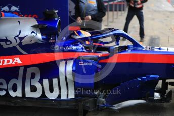 World © Octane Photographic Ltd. Formula 1 – Winter Testing - Test 2 - Day 3. Scuderia Toro Rosso STR14 – Alexander Albon. Circuit de Barcelona-Catalunya. Thursday 28th February 2019.