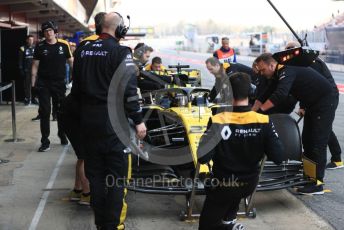 World © Octane Photographic Ltd. Formula 1 – Winter Testing - Test 2 - Day 3. Renault Sport F1 Team RS19 – Nico Hulkenberg. Circuit de Barcelona-Catalunya. Thursday 28th February 2019.