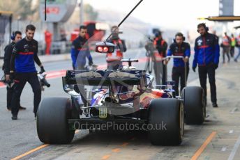 World © Octane Photographic Ltd. Formula 1 – Winter Testing - Test 2 - Day 3. Scuderia Toro Rosso STR14 – Alexander Albon. Circuit de Barcelona-Catalunya. Thursday 28th February 2019.
