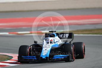 World © Octane Photographic Ltd. Formula 1 – Winter Testing - Test 2 - Day 3. ROKiT Williams Racing – George Russell. Circuit de Barcelona-Catalunya. Thursday 28th February 2019.