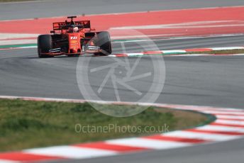 World © Octane Photographic Ltd. Formula 1 – Winter Testing - Test 2 - Day 3. Scuderia Ferrari SF90 – Charles Leclerc. Circuit de Barcelona-Catalunya. Thursday 28th February 2019.