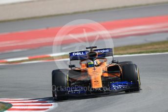 World © Octane Photographic Ltd. Formula 1 – Winter Testing - Test 2 - Day 3. McLaren MCL34 – Lando Norris. Circuit de Barcelona-Catalunya. Thursday 28th February 2019.