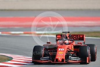 World © Octane Photographic Ltd. Formula 1 – Winter Testing - Test 2 - Day 3. Scuderia Ferrari SF90 – Charles Leclerc. Circuit de Barcelona-Catalunya. Thursday 28th February 2019.