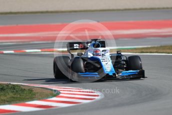 World © Octane Photographic Ltd. Formula 1 – Winter Testing - Test 2 - Day 3. ROKiT Williams Racing – George Russell. Circuit de Barcelona-Catalunya. Thursday 28th February 2019.