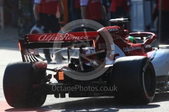 World © Octane Photographic Ltd. Formula 1 – Winter Testing - Test 2 - Day 3. Alfa Romeo Racing C38 – Antonio Giovinazzi. Circuit de Barcelona-Catalunya. Thursday 28th February 2019.