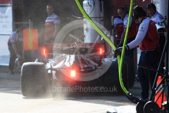 World © Octane Photographic Ltd. Formula 1 – Winter Testing - Test 2 - Day 3. Alfa Romeo Racing C38 – Antonio Giovinazzi. Circuit de Barcelona-Catalunya. Thursday 28th February 2019.