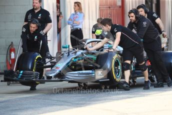 World © Octane Photographic Ltd. Formula 1 – Winter Testing - Test 2 - Day 3. Mercedes AMG Petronas Motorsport AMG F1 W10 EQ Power+ - Valtteri Bottas. Circuit de Barcelona-Catalunya. Thursday 28th February 2019.