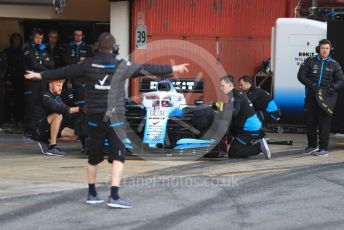 World © Octane Photographic Ltd. Formula 1 – Winter Testing - Test 2 - Day 3. ROKiT Williams Racing – George Russell. Circuit de Barcelona-Catalunya. Thursday 28th February 2019.