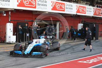 World © Octane Photographic Ltd. Formula 1 – Winter Testing - Test 2 - Day 3. ROKiT Williams Racing – George Russell. Circuit de Barcelona-Catalunya. Thursday 28th February 2019.