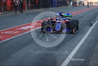 World © Octane Photographic Ltd. Formula 1 – Winter Testing - Test 2 - Day 3. Scuderia Toro Rosso STR14 – Alexander Albon. Circuit de Barcelona-Catalunya. Thursday 28th February 2019.