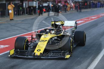 World © Octane Photographic Ltd. Formula 1 – Winter Testing - Test 2 - Day 3. Renault Sport F1 Team RS19 – Nico Hulkenberg. Circuit de Barcelona-Catalunya. Thursday 28th February 2019.