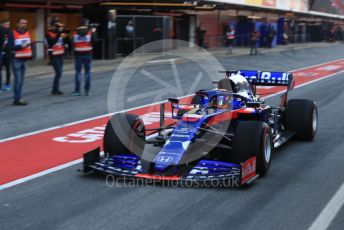 World © Octane Photographic Ltd. Formula 1 – Winter Testing - Test 2 - Day 3. Scuderia Toro Rosso STR14 – Alexander Albon. Circuit de Barcelona-Catalunya. Thursday 28th February 2019.