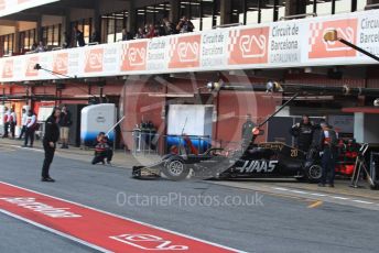 World © Octane Photographic Ltd. Formula 1 – Winter Testing - Test 2 - Day 3. Rich Energy Haas F1 Team VF19 – Kevin Magnussen. Circuit de Barcelona-Catalunya. Thursday 28th February 2019.