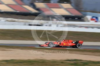 World © Octane Photographic Ltd. Formula 1 – Winter Testing - Test 2 - Day 3. Scuderia Ferrari SF90 – Charles Leclerc. Circuit de Barcelona-Catalunya. Thursday 28th February 2019.
