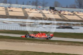 World © Octane Photographic Ltd. Formula 1 – Winter Testing - Test 2 - Day 3. Scuderia Ferrari SF90 – Charles Leclerc. Circuit de Barcelona-Catalunya. Thursday 28th February 2019.