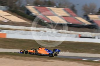 World © Octane Photographic Ltd. Formula 1 – Winter Testing - Test 2 - Day 3. McLaren MCL34 – Lando Norris. Circuit de Barcelona-Catalunya. Thursday 28th February 2019.