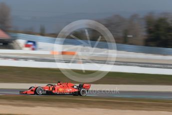 World © Octane Photographic Ltd. Formula 1 – Winter Testing - Test 2 - Day 3. Scuderia Ferrari SF90 – Charles Leclerc. Circuit de Barcelona-Catalunya. Thursday 28th February 2019.