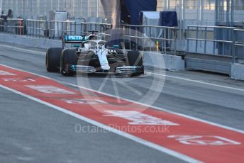 World © Octane Photographic Ltd. Formula 1 – Winter Testing - Test 2 - Day 4. Mercedes AMG Petronas Motorsport AMG F1 W10 EQ Power+ - Valtteri Bottas. Circuit de Barcelona-Catalunya. Friday 1st March 2019.