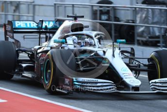 World © Octane Photographic Ltd. Formula 1 – Winter Testing - Test 2 - Day 4. Mercedes AMG Petronas Motorsport AMG F1 W10 EQ Power+ - Valtteri Bottas. Circuit de Barcelona-Catalunya. Friday 1st March 2019.