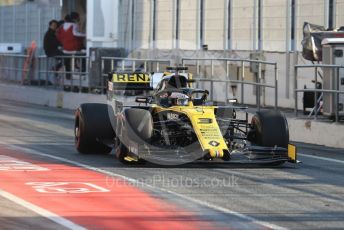 World © Octane Photographic Ltd. Formula 1 – Winter Testing - Test 2 - Day 4. Renault Sport F1 Team RS19 – Daniel Ricciardo. Circuit de Barcelona-Catalunya. Friday 1st March 2019.