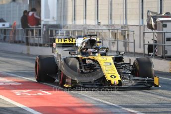 World © Octane Photographic Ltd. Formula 1 – Winter Testing - Test 2 - Day 4. Renault Sport F1 Team RS19 – Daniel Ricciardo. Circuit de Barcelona-Catalunya. Friday 1st March 2019.