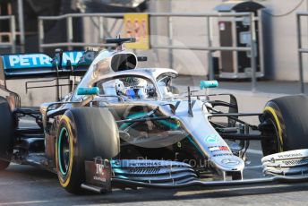 World © Octane Photographic Ltd. Formula 1 – Winter Testing - Test 2 - Day 4. Mercedes AMG Petronas Motorsport AMG F1 W10 EQ Power+ - Valtteri Bottas. Circuit de Barcelona-Catalunya. Friday 1st March 2019.