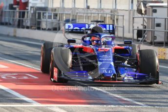 World © Octane Photographic Ltd. Formula 1 – Winter Testing - Test 2 - Day 4. Scuderia Toro Rosso STR14 – Daniil Kvyat. Circuit de Barcelona-Catalunya. Friday 1st March 2019.