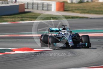 World © Octane Photographic Ltd. Formula 1 – Winter Testing - Test 2 - Day 4. Mercedes AMG Petronas Motorsport AMG F1 W10 EQ Power+ - Valtteri Bottas. Circuit de Barcelona-Catalunya. Friday 1st March 2019.