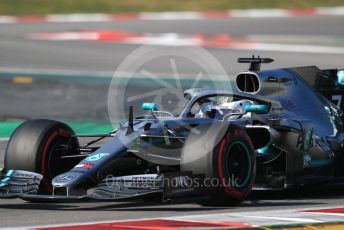 World © Octane Photographic Ltd. Formula 1 – Winter Testing - Test 2 - Day 4. Mercedes AMG Petronas Motorsport AMG F1 W10 EQ Power+ - Valtteri Bottas. Circuit de Barcelona-Catalunya. Friday 1st March 2019.