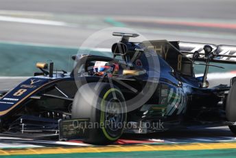World © Octane Photographic Ltd. Formula 1 – Winter Testing - Test 2 - Day 4. Rich Energy Haas F1 Team VF19 – Romain Grosjean. Circuit de Barcelona-Catalunya. Friday 1st March 2019.