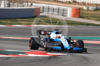 World © Octane Photographic Ltd. Formula 1 – Winter Testing - Test 2 - Day 4. ROKiT Williams Racing – Robert Kubica. Circuit de Barcelona-Catalunya. Friday 1st March 2019.