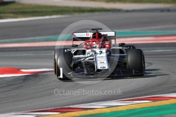 World © Octane Photographic Ltd. Formula 1 – Winter Testing - Test 2 - Day 4. Alfa Romeo Racing C38 – Kimi Raikkonen. Circuit de Barcelona-Catalunya. Friday 1st March 2019.