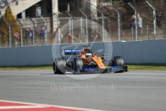 World © Octane Photographic Ltd. Formula 1 – Winter Testing - Test 2 - Day 4. McLaren MCL34 – Carlos Sainz. Circuit de Barcelona-Catalunya. Friday 1st March 2019.