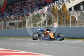 World © Octane Photographic Ltd. Formula 1 – Winter Testing - Test 2 - Day 4. McLaren MCL34 – Carlos Sainz. Circuit de Barcelona-Catalunya. Friday 1st March 2019.