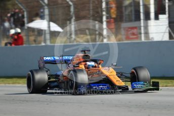 World © Octane Photographic Ltd. Formula 1 – Winter Testing - Test 2 - Day 4. McLaren MCL34 – Carlos Sainz. Circuit de Barcelona-Catalunya. Friday 1st March 2019.